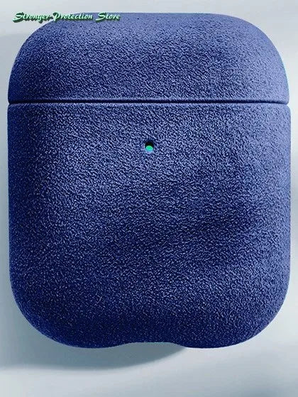 Luxury Suede AirPods Case – Elegant & Protective Design