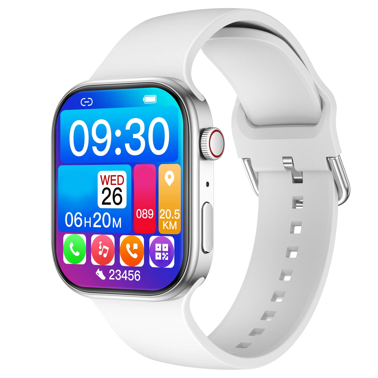 NEW Smartwatch 1.83"HD Screen Sleep & Health Monitoring Bluetooth Call Multi-Sport Modes