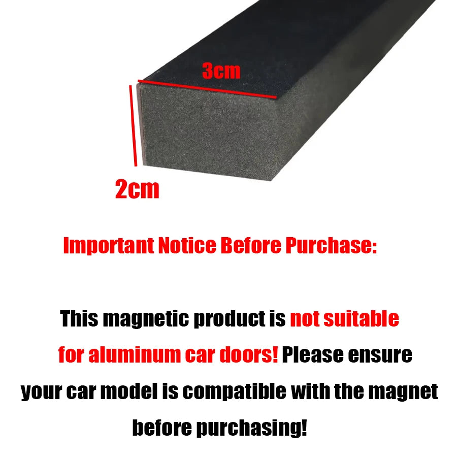 No More Door Scratches – Magnetic Car Edge Guard