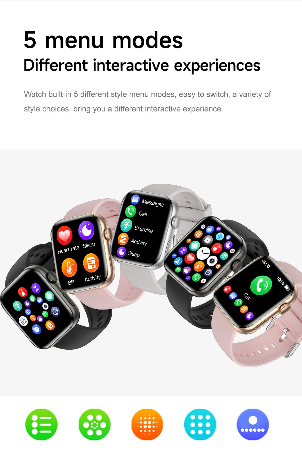 HD 2026 Watch Series 11 - NFC - Waterproof HD AMOLED Screen GPS Track Men Smartwatch - GPS