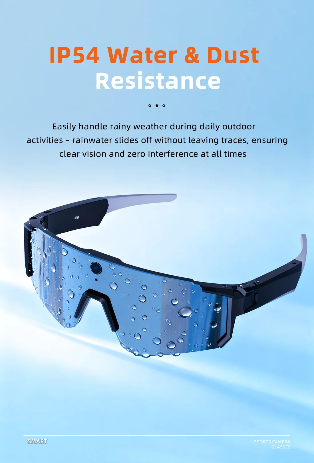POV Smart Glasses – Capture Life Hands-Free (1080P)