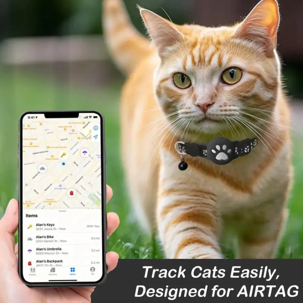 Smart GPS Pet Tracker Collar – Anti-Lost for Cats & Dogs