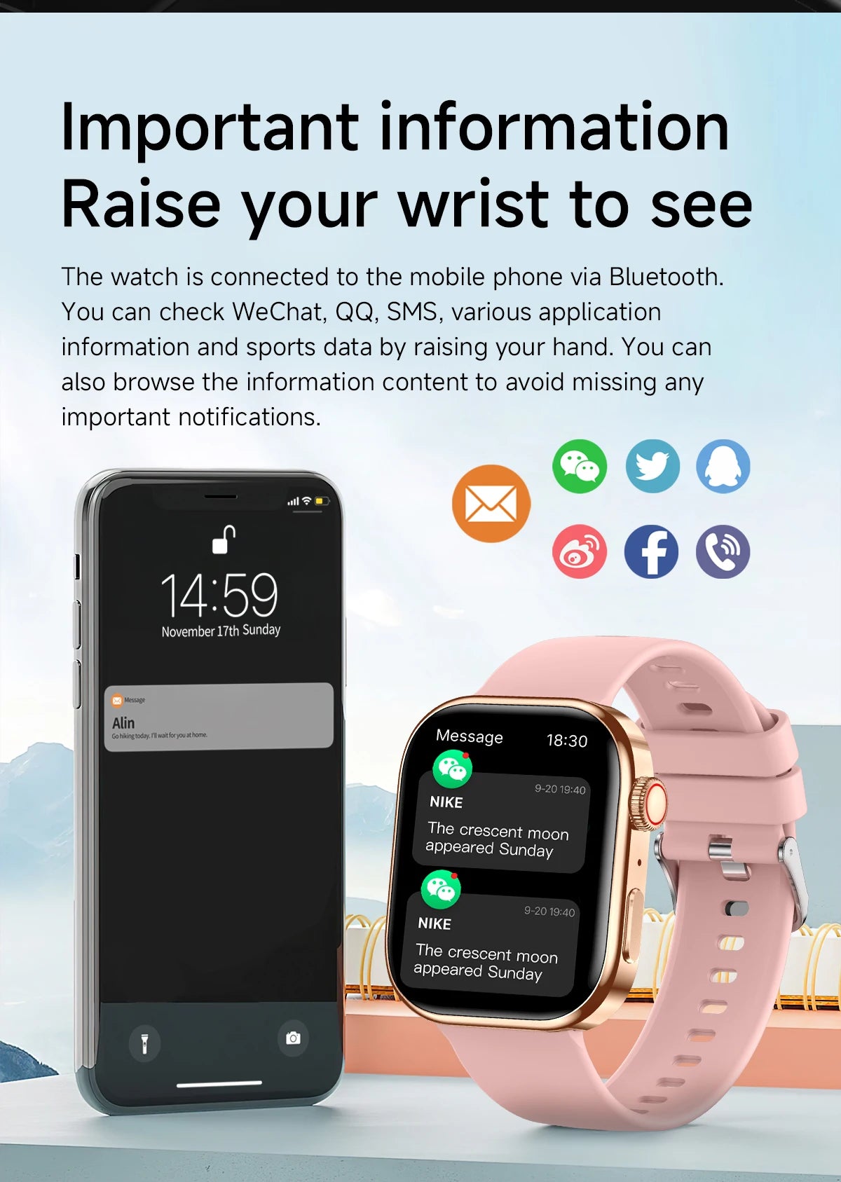 SIMSONLAB Smartwatch 2.01"HD