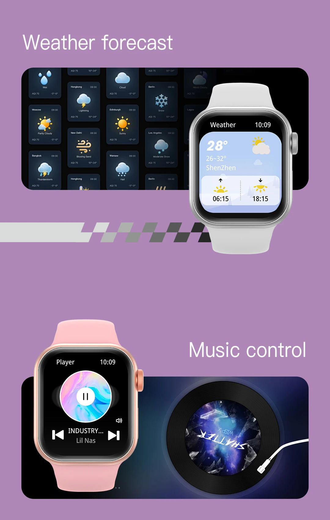 Smart Watch for Women Calorie Counting Sport Watch