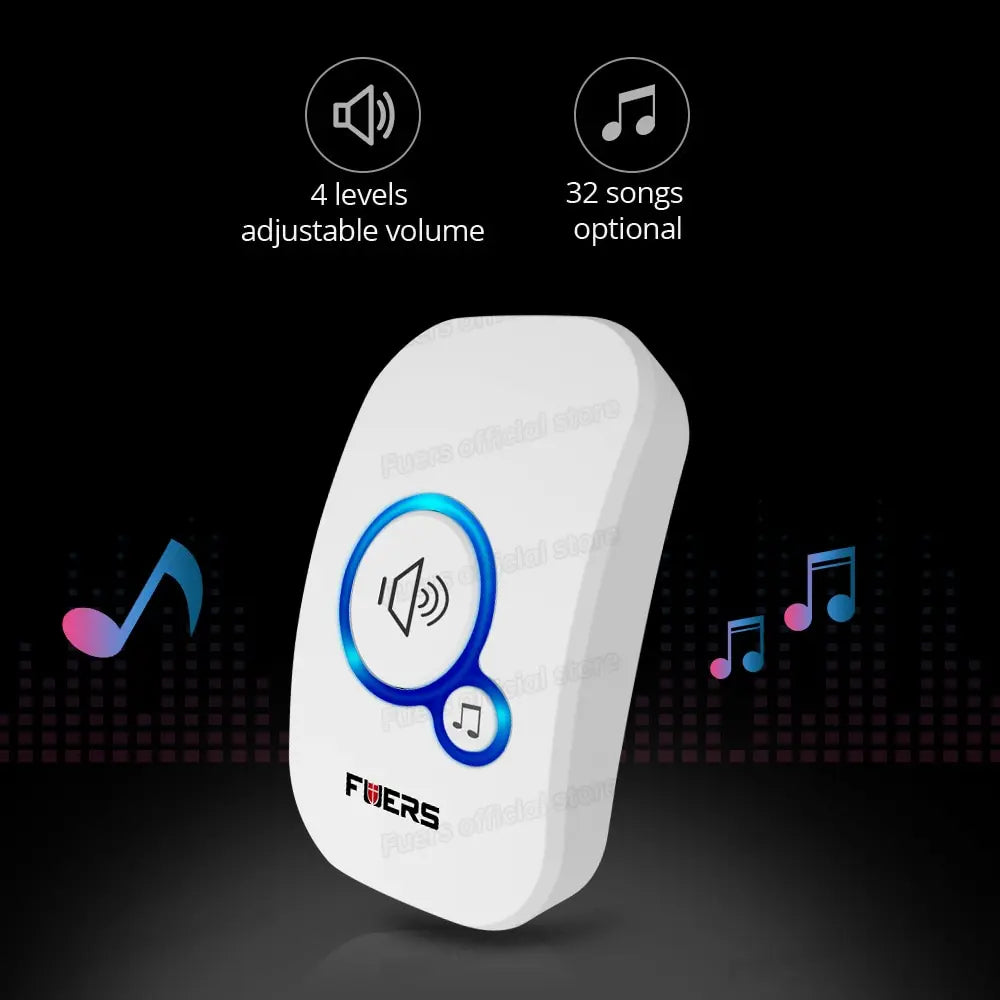 Fuers Smart Wireless waterproof  Doorbell – Never Miss a Visitor