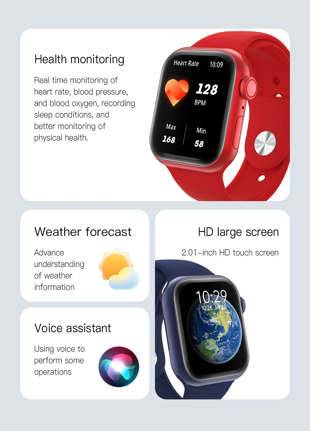 Smart Watch for Women Calorie Counting Sport Watch