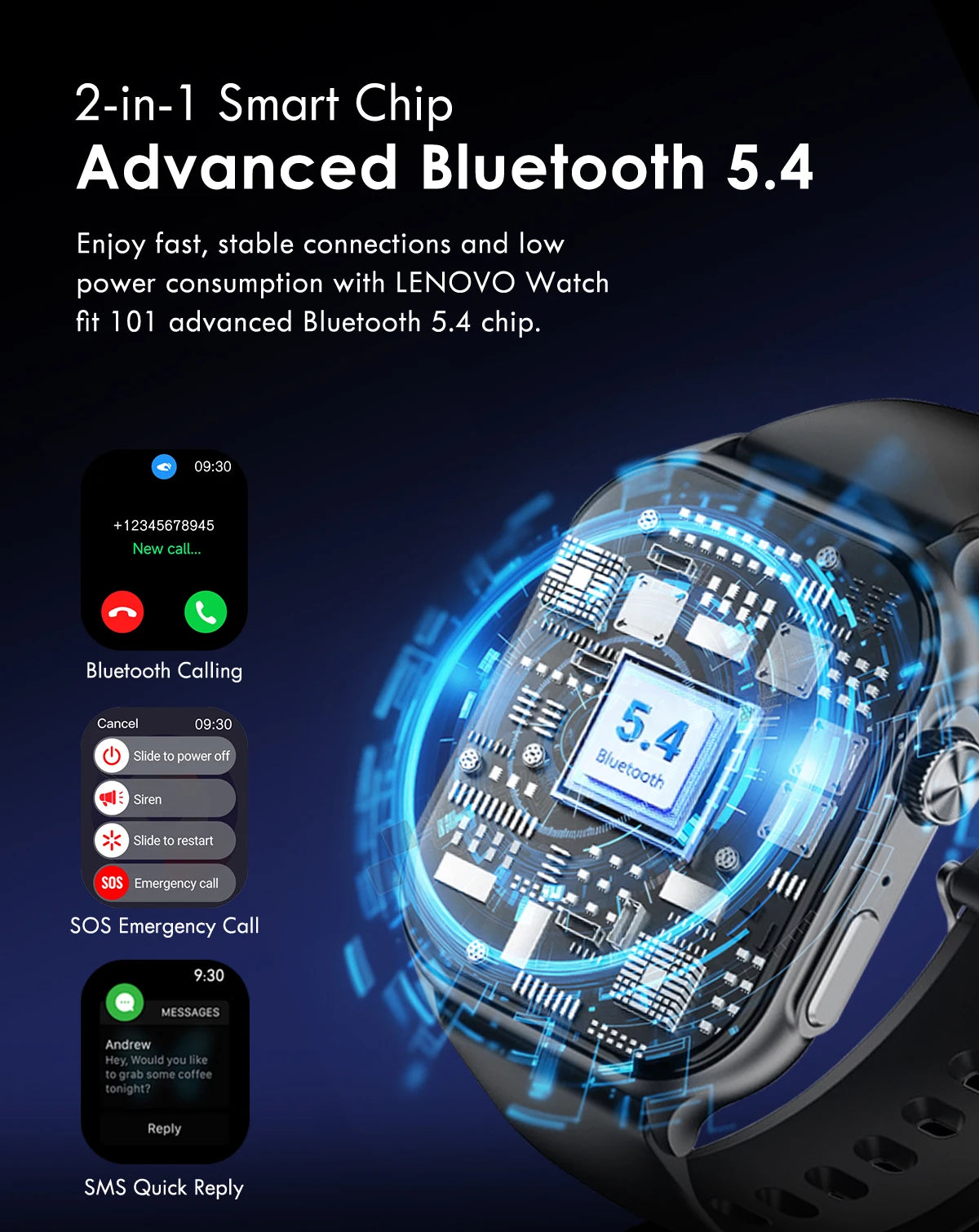 Original Lenovo Smart Watches