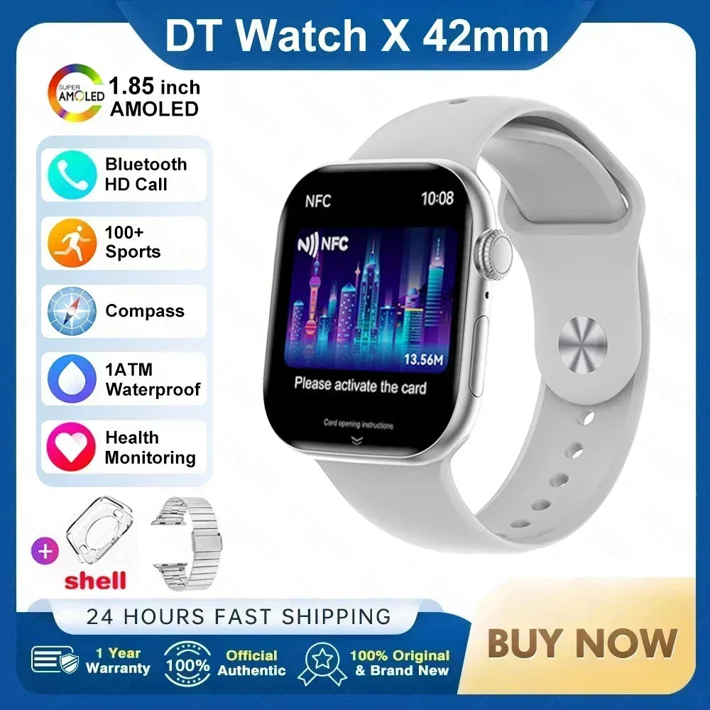 New Watch Series 10 Mini 3D Surround Music NFC Bluetooth 1.85 inch