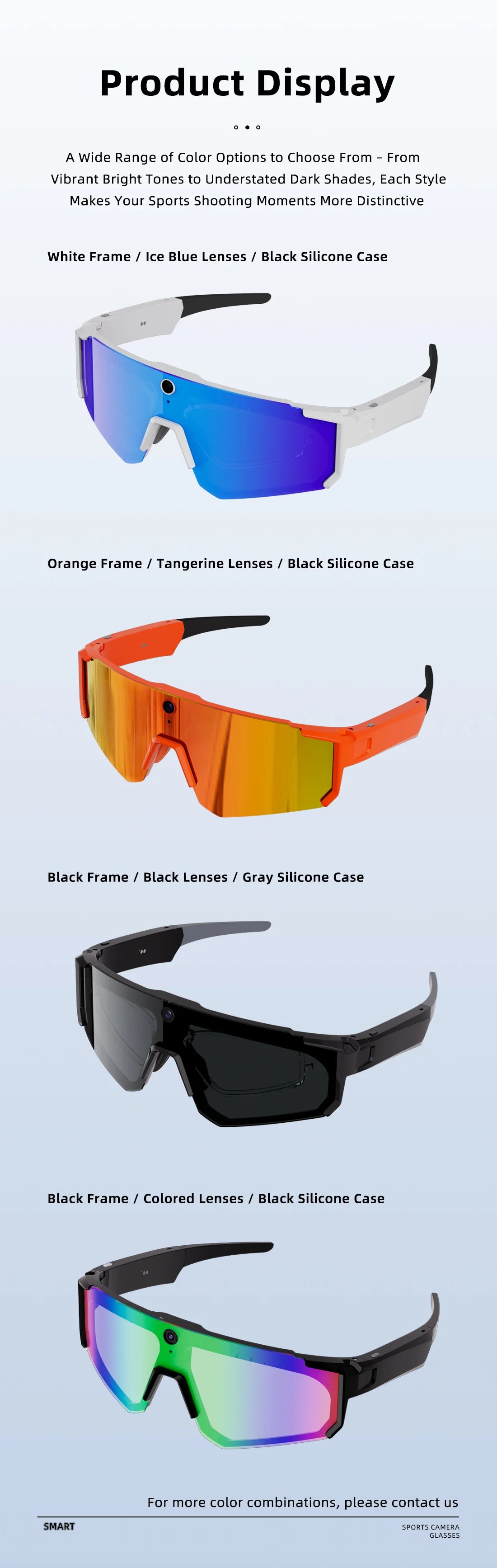 POV Smart Glasses – Capture Life Hands-Free (1080P)