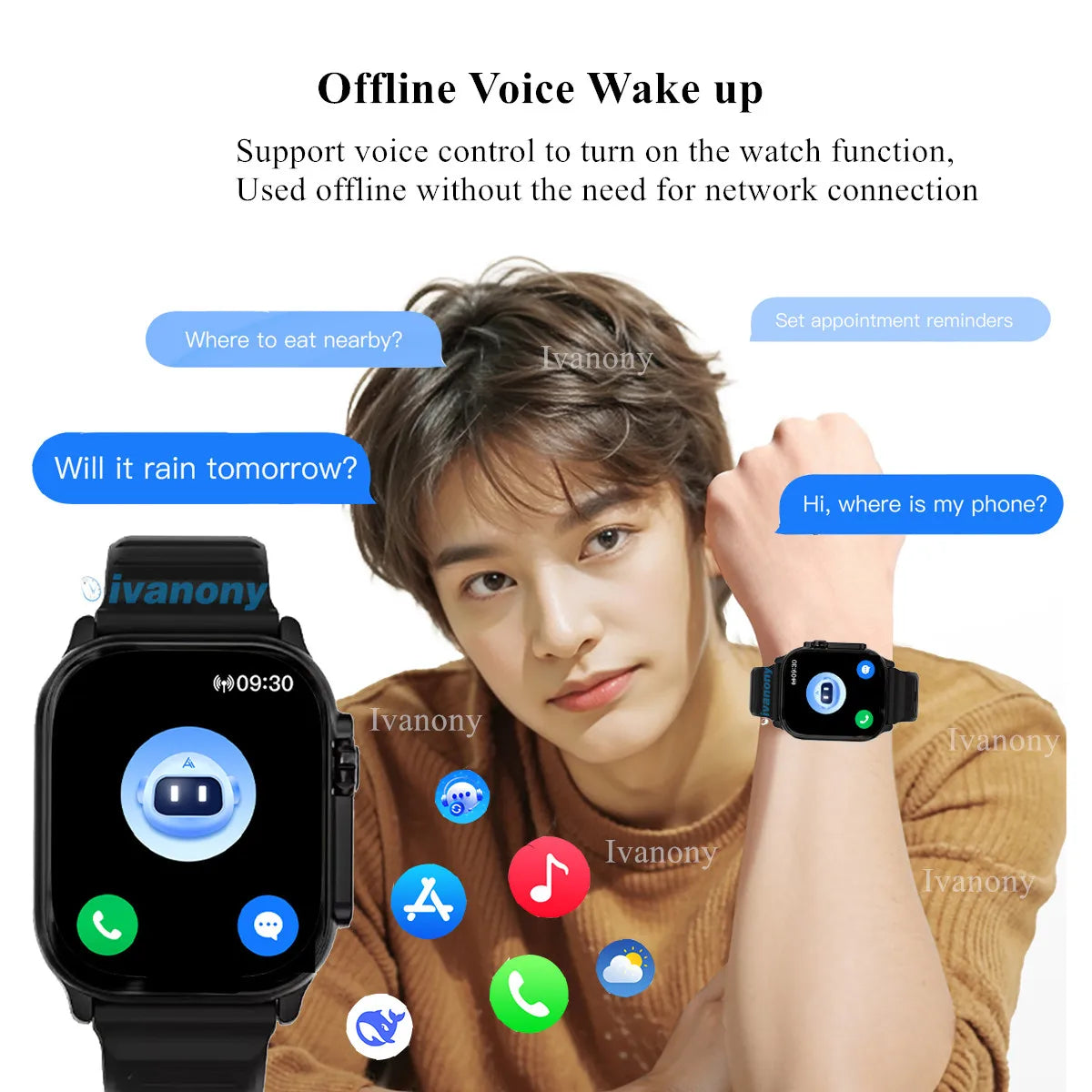 Smart Watch HK11 Ultra3 2.02 inch