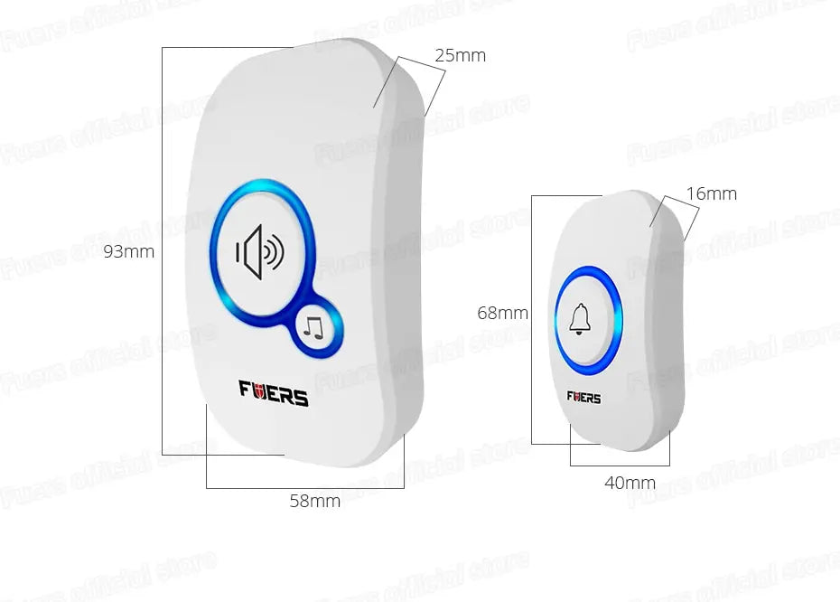 Fuers Smart Wireless waterproof  Doorbell – Never Miss a Visitor