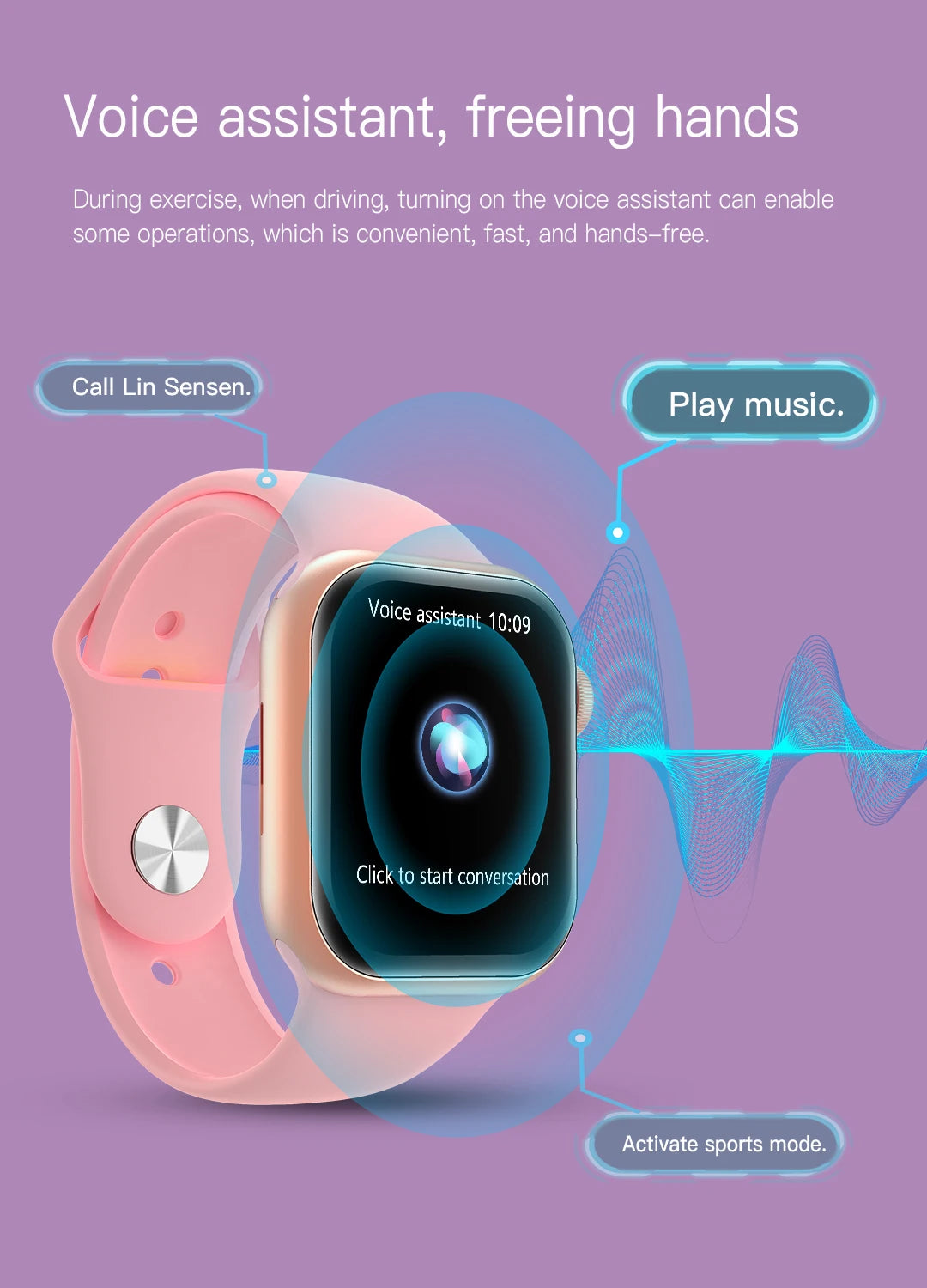 Smart Watch for Women Calorie Counting Sport Watch