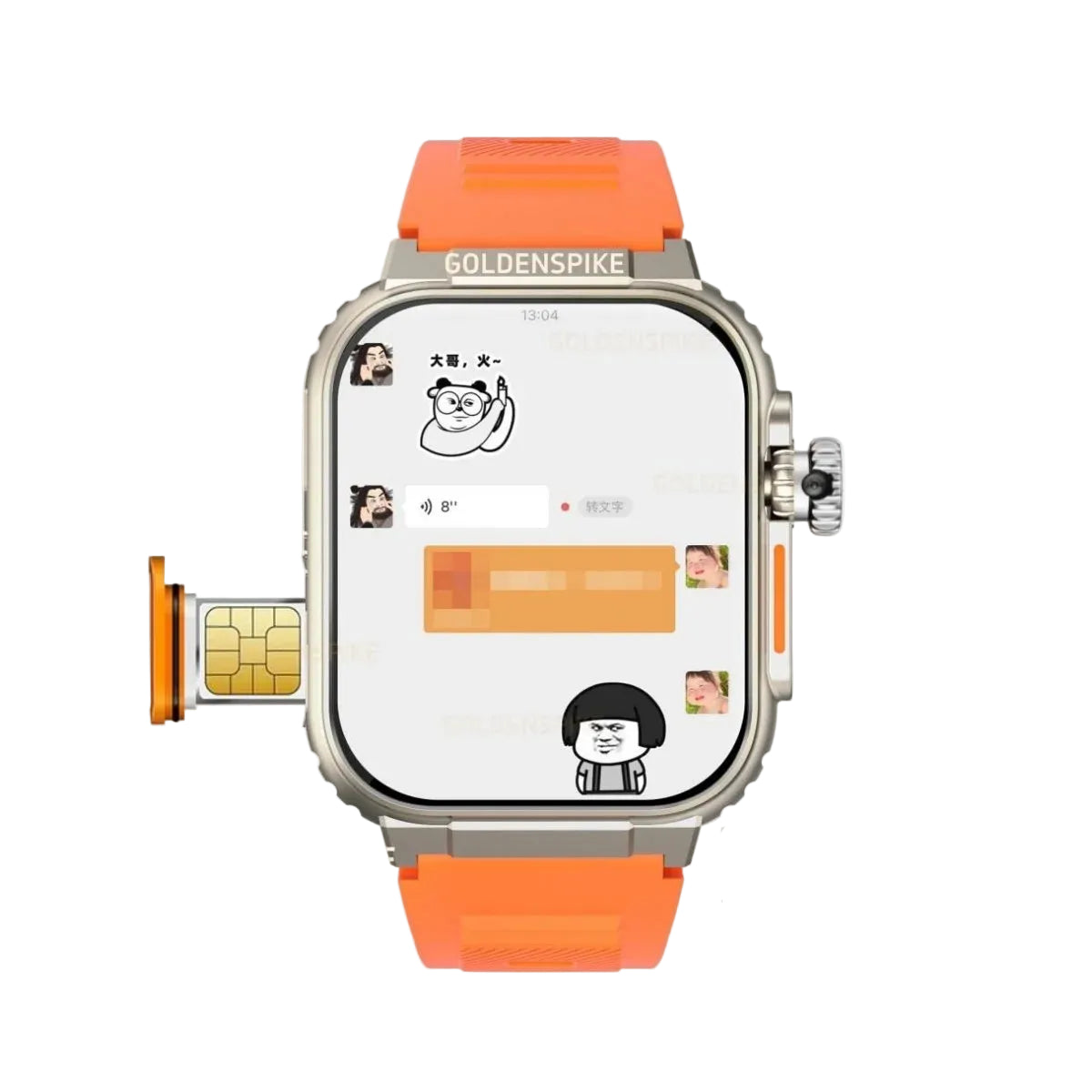Smartwatch S9 Ultra 4G LTE Android9.0 Watch 2.2 inch build in camera - GPS WIFI SIM