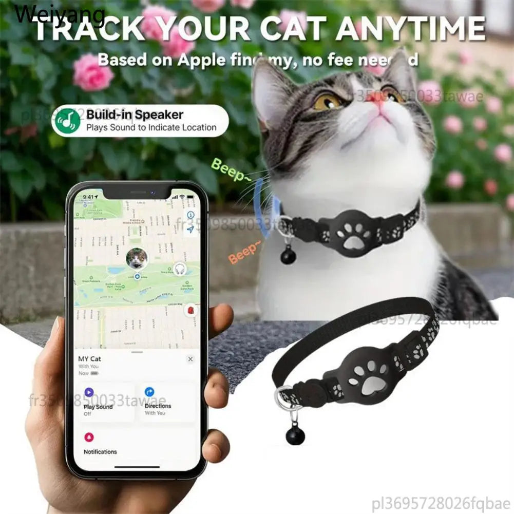 Smart GPS Pet Tracker Collar – Anti-Lost for Cats & Dogs