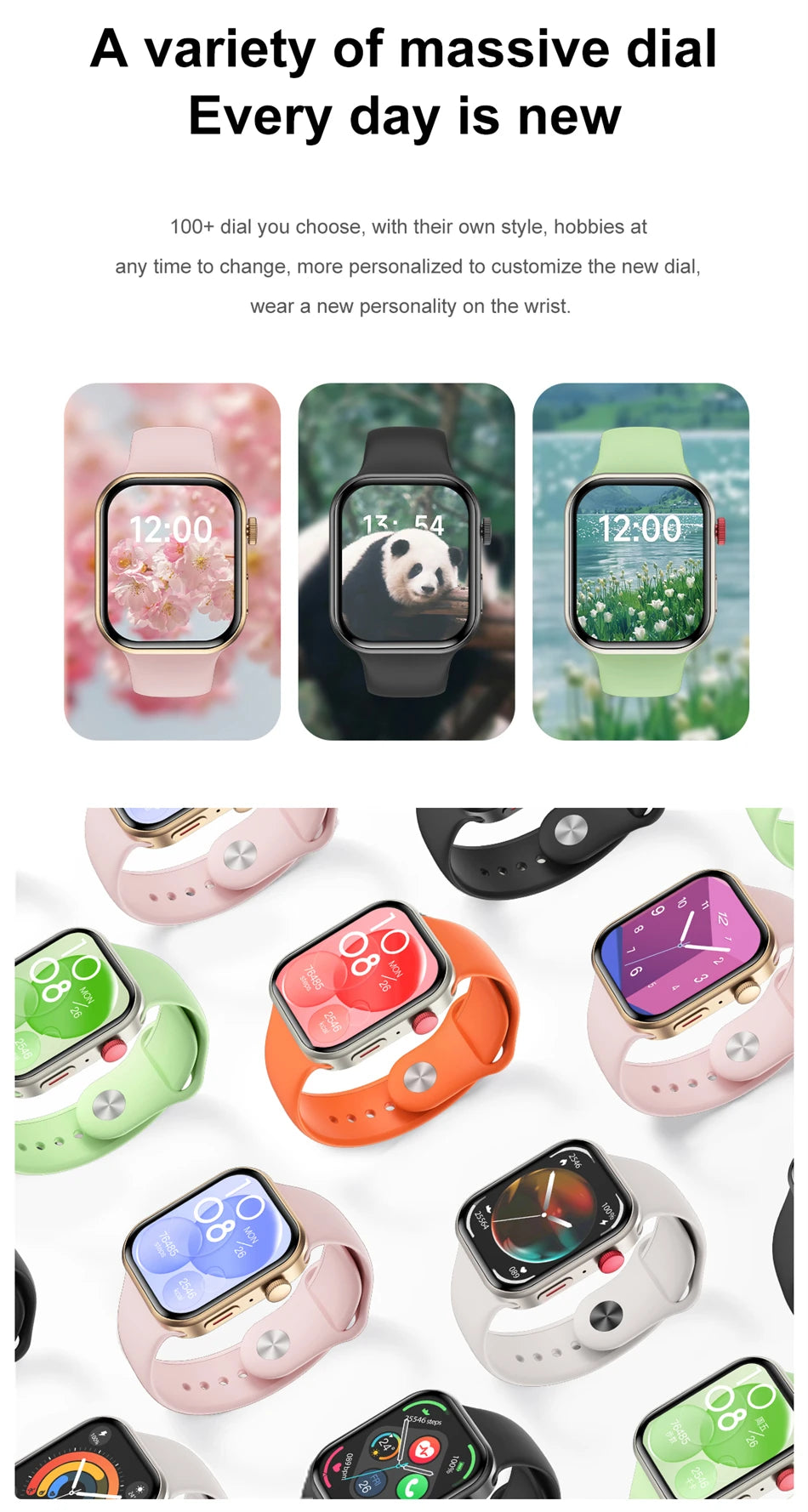 FIT 3 Smart Watch 2.01 inch