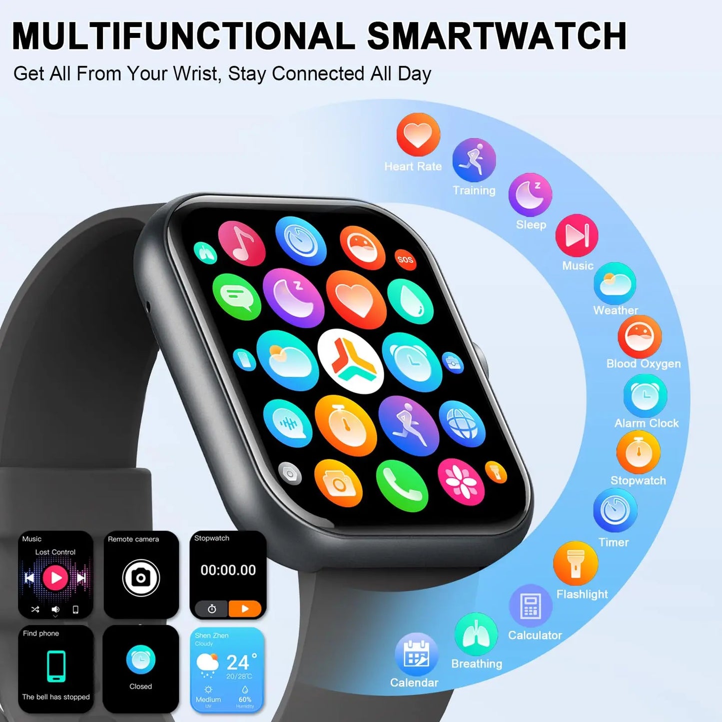 Nerunsa Smart Watch 1.96 inch