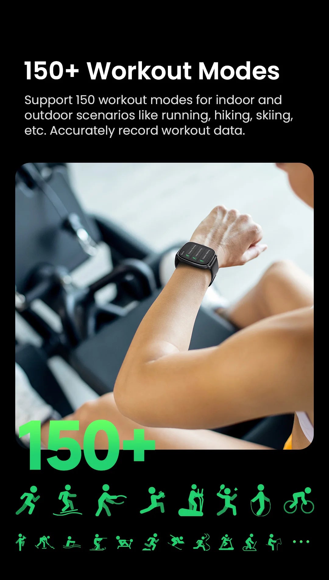HAYLOU Watch RS5 Smart Watch 2.01'' AMOLED Display Bluetooth Call Voice Assistant Waterproof Sport Activity Fitness Smartwatchs