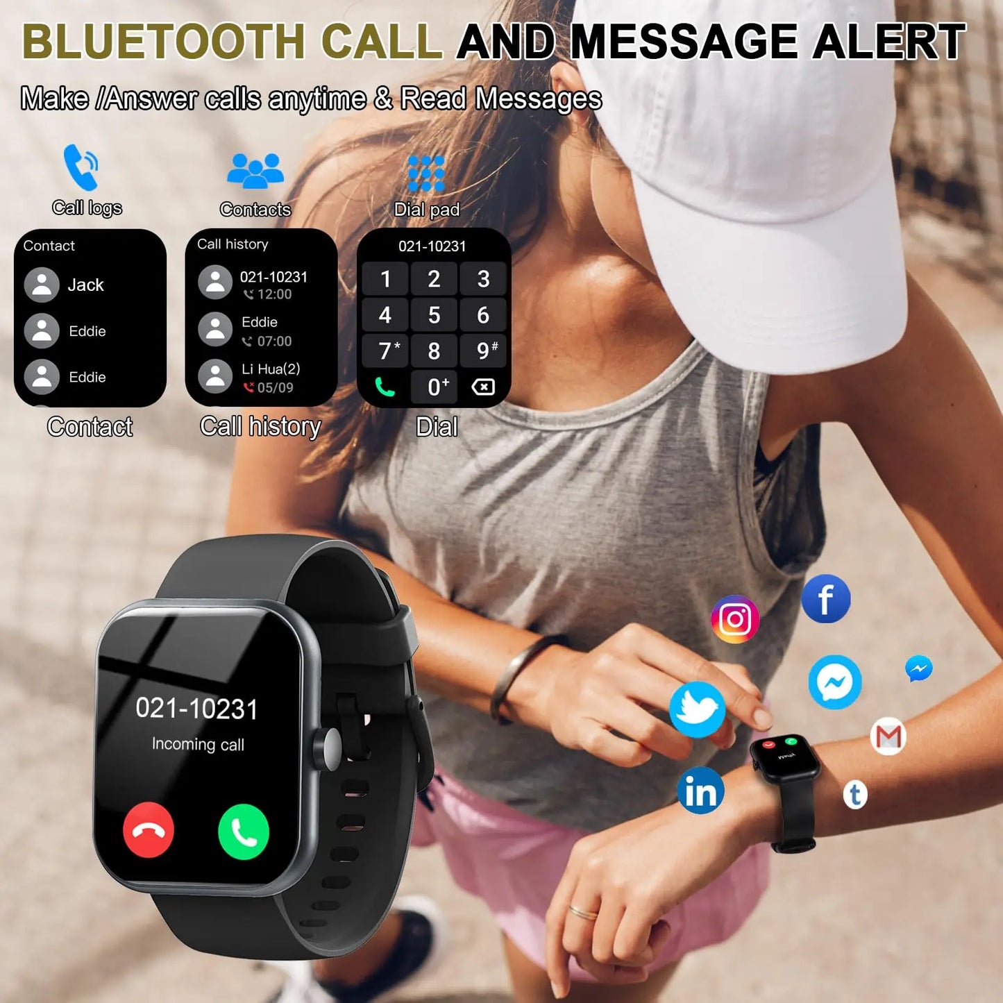 Nerunsa Smart Watch 1.96 inch