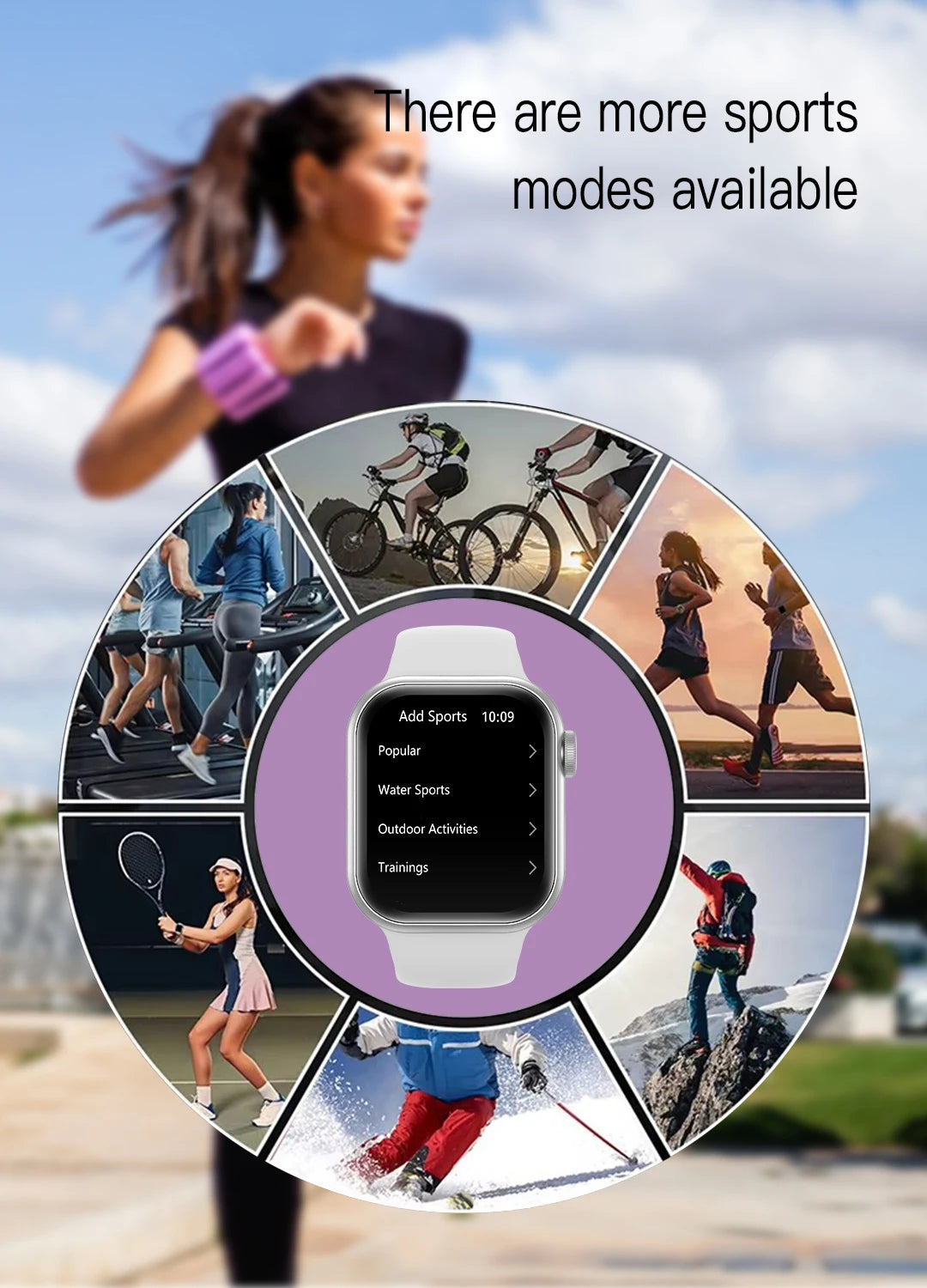 Smart Watch for Women Calorie Counting Sport Watch
