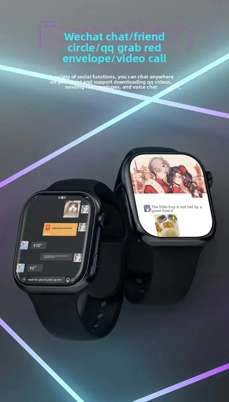 Innovative VP09 Smartwatch 4G 5G Dual SIM Android OS GPS Navigation WIFI Connection 8MP Camera Google Support Outdoor Watch