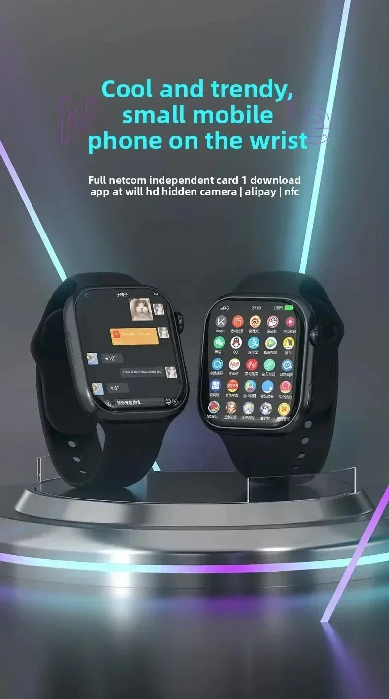 Innovative VP09 Smartwatch 4G 5G Dual SIM Android OS GPS Navigation WIFI Connection 8MP Camera Google Support Outdoor Watch