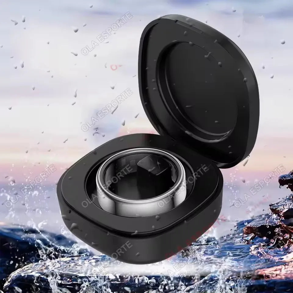 R10 Smart Ring with Charging Dock  Health Sleep Heart Rate Monitoring 5ATM Waterproof Multi-sport Mode