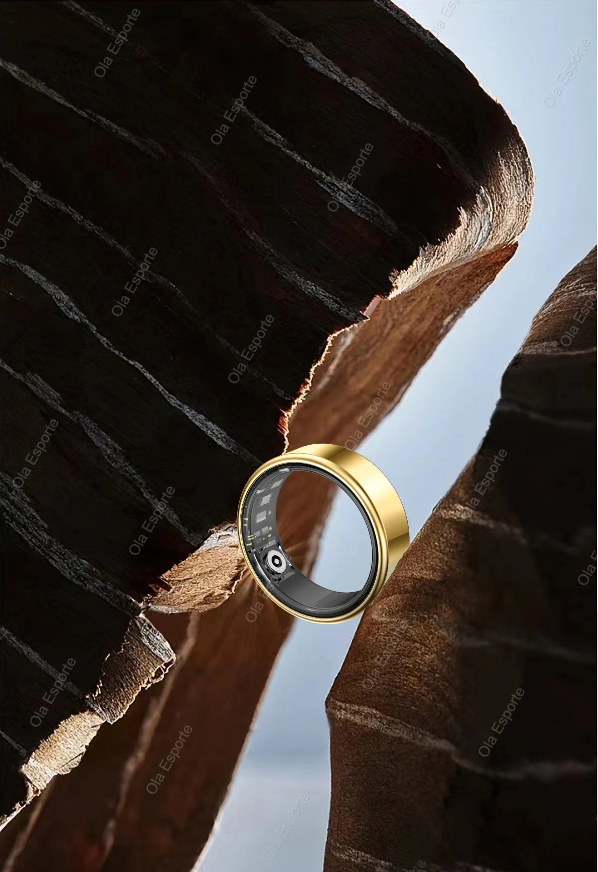 R10 Smart Ring with Charging Dock  Health Sleep Heart Rate Monitoring 5ATM Waterproof Multi-sport Mode