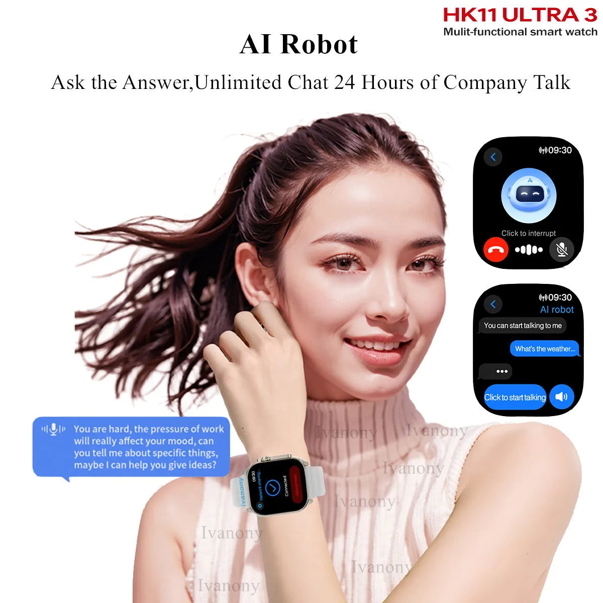 Smart Watch HK11 Ultra3 2.02 inch