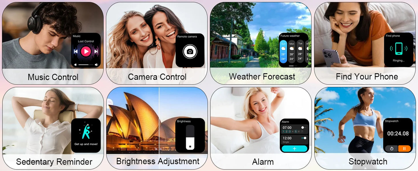 Nerunsa Smart Watch 1.96 inch