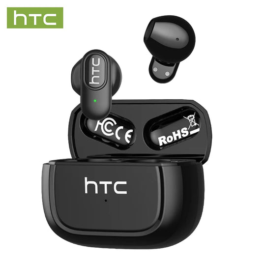 HTC Mini TWS Earbuds – Bluetooth Wireless & Noise Reduction