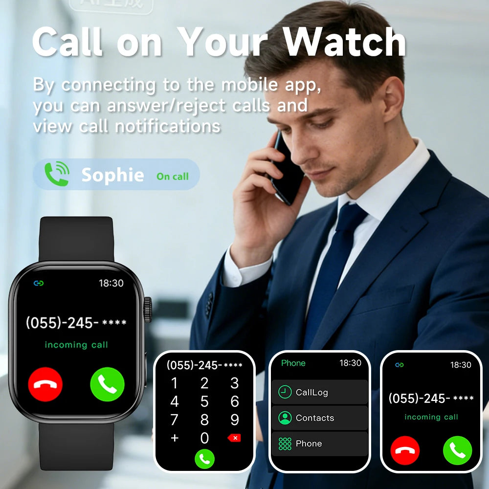 SIMSONLAB Smartwatch 2.01"HD