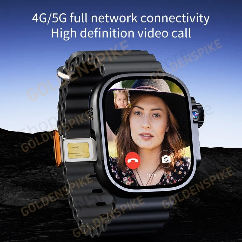 Smartwatch 2.29inch S10 Ultra  With Rotary Camera GPS WIFI  Touch ID 256GB Storage