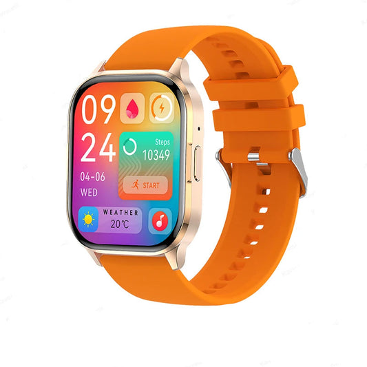 AMOLED 2026 Full circle touch screen, 2.0 inch, NFC, Sleep & Health tracker
