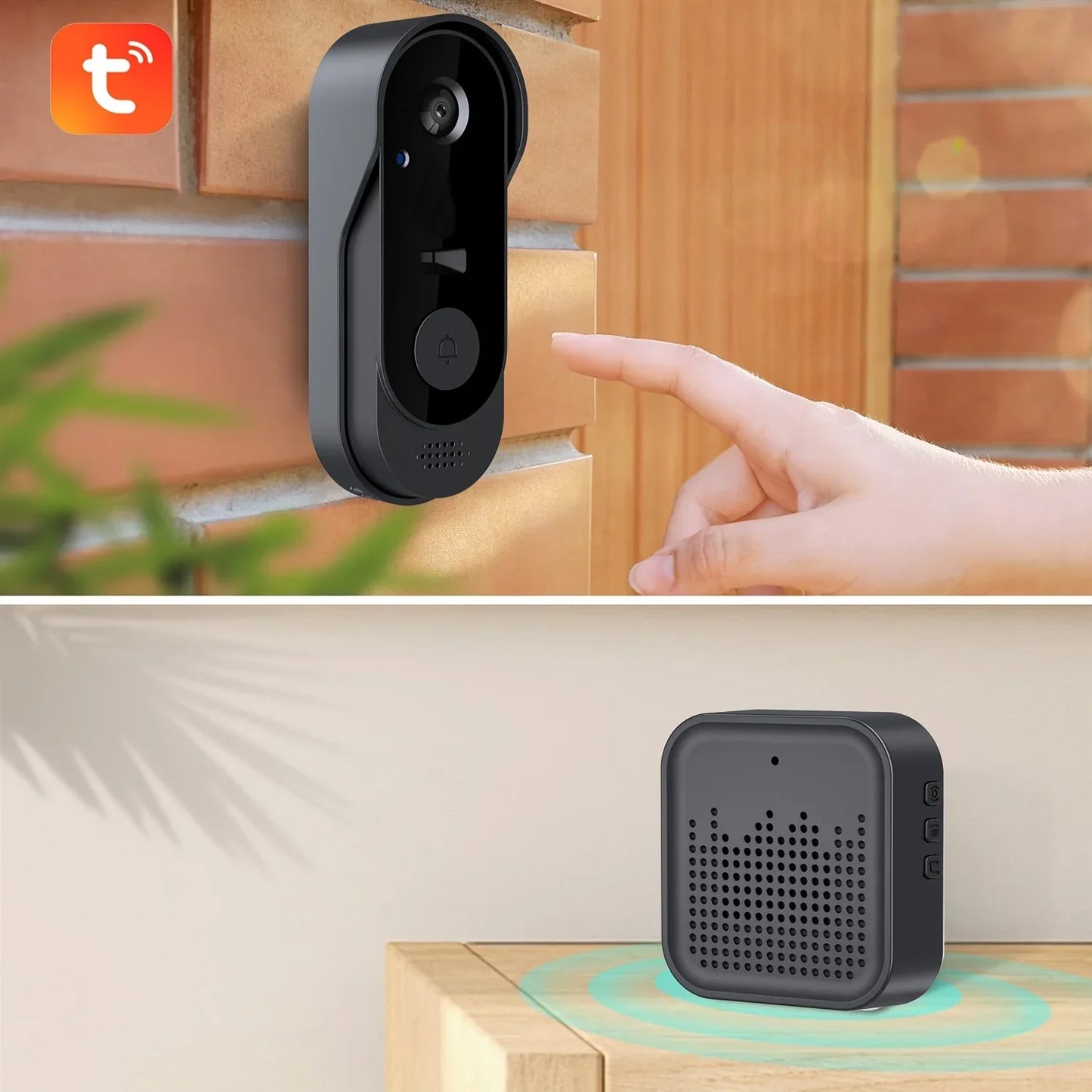 Tuya Smart Video Doorbell Camera – WiFi HD Security