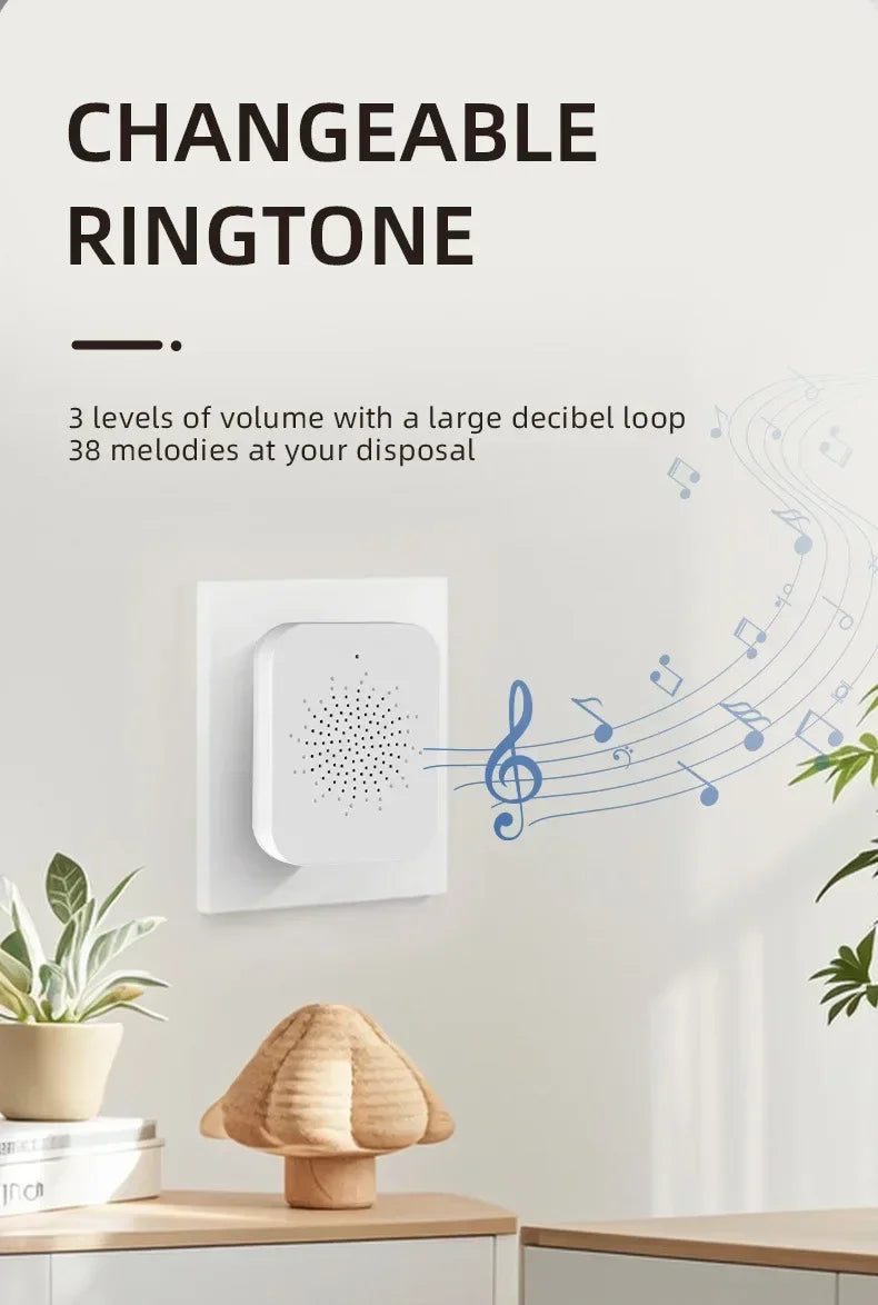Smart Solar Doorbell – No Charging Hassle, Full Security