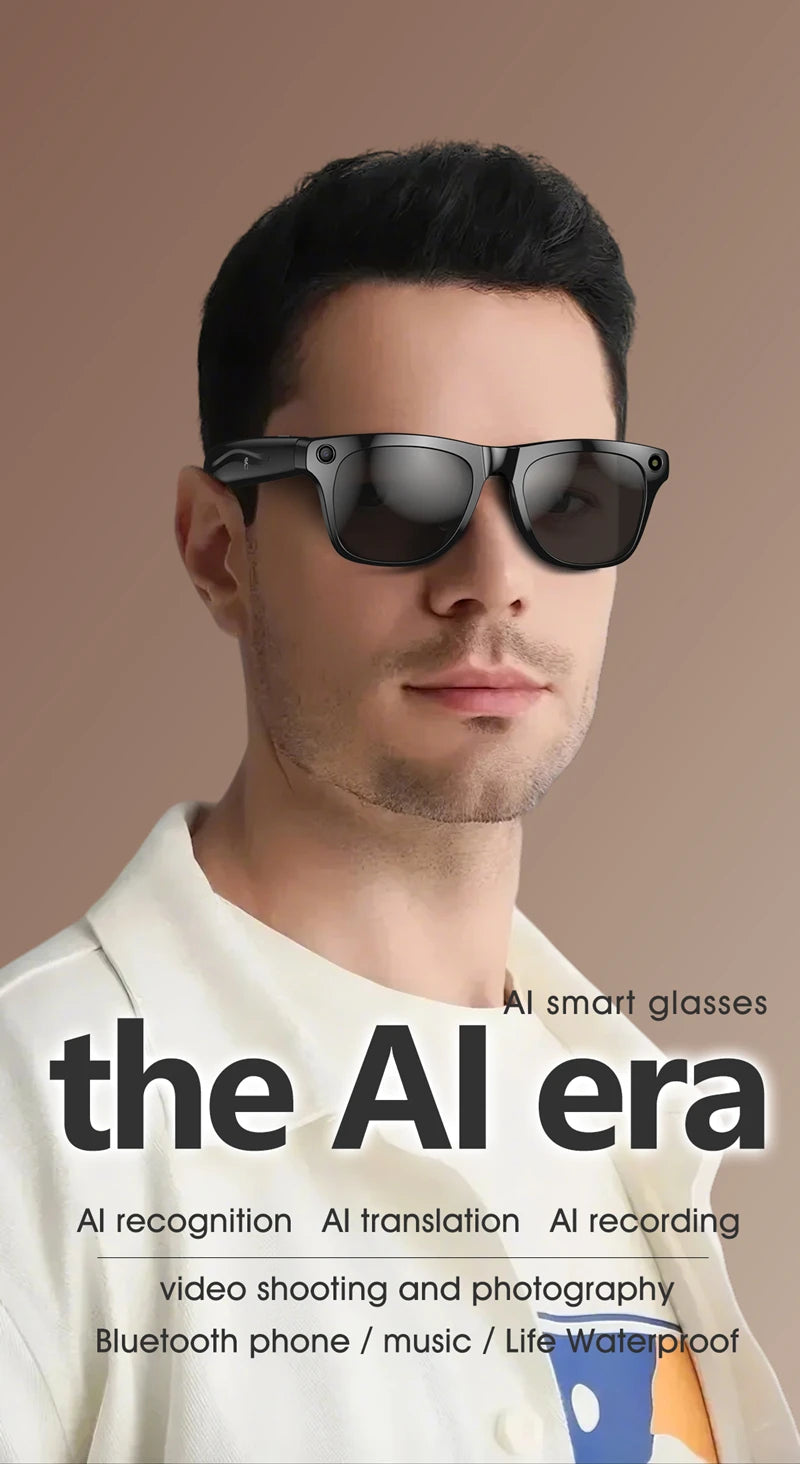 NextGen AI Smart Glasses – 6K HD Camera & Bluetooth Calling
