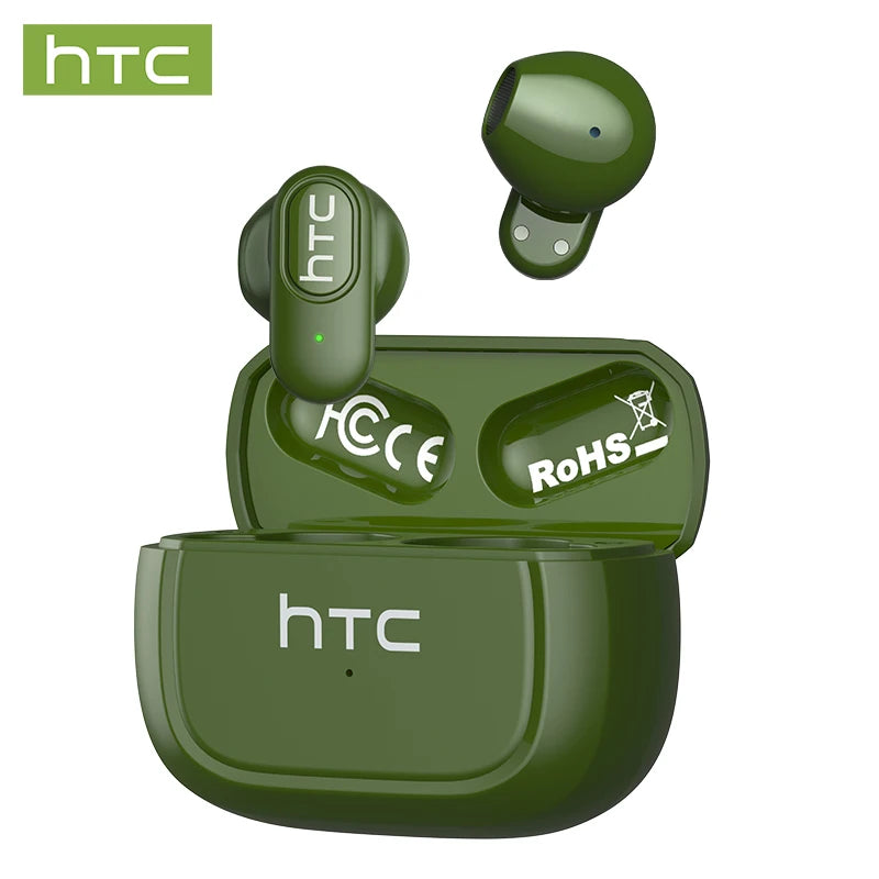 HTC Mini TWS Earbuds – Bluetooth Wireless & Noise Reduction