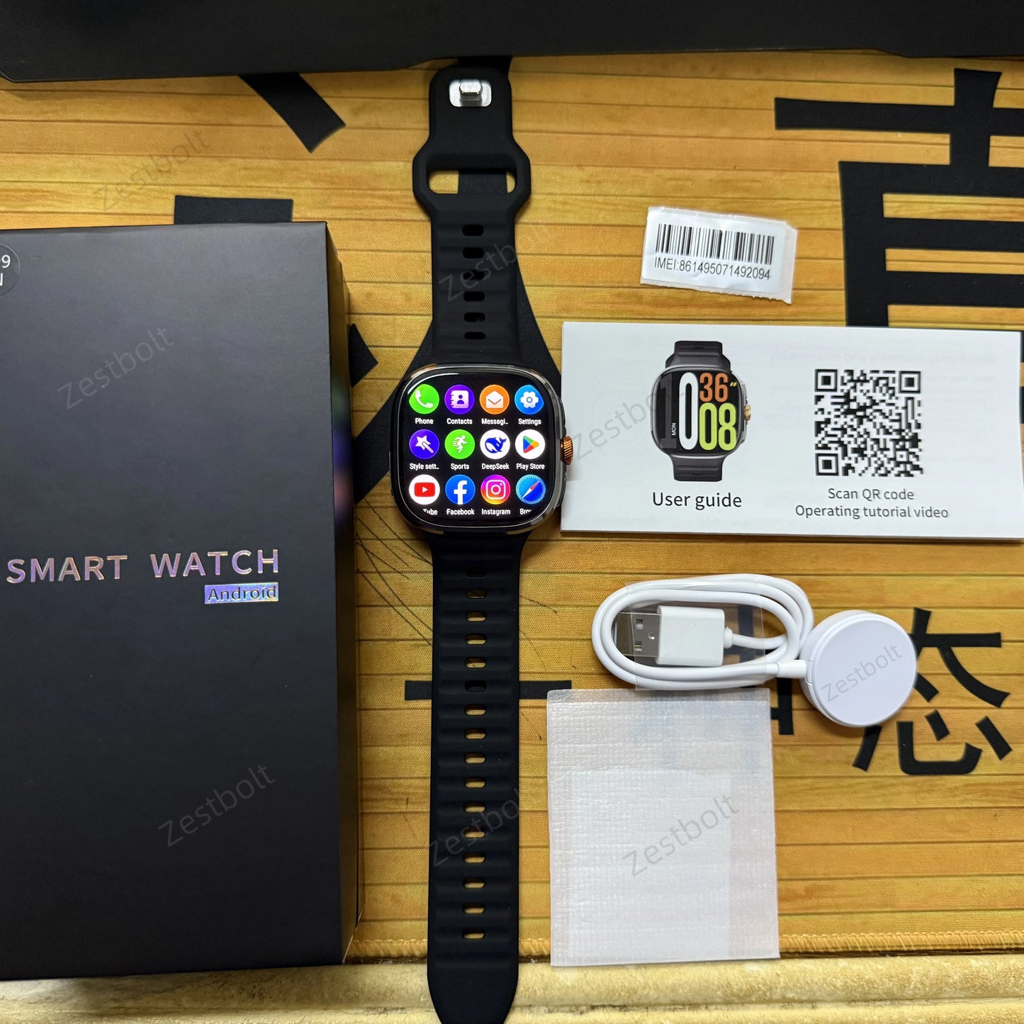 New M99 5G Cellular Version Smartwatch 2.4inch Amoled Larger Screen Rotary Camera Sim Card Slot WIFI