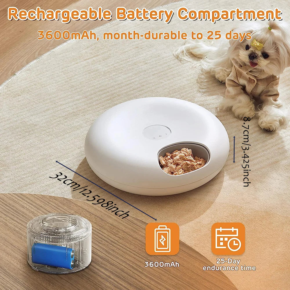Smart Pet Feeder – Feed Your Pet Anywhere, Anytime via WiFi