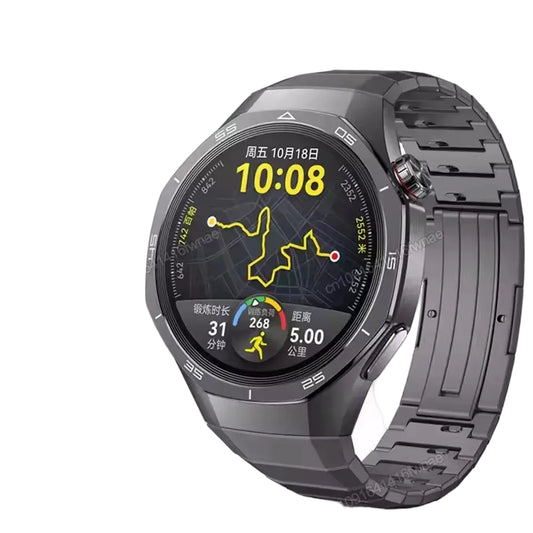 Smart Watch 5 Pro Men HD AMOLED Screen GPS Heart rate Bluetooth Call IP68 Waterproof Man Smartwatch Holiday Gifts