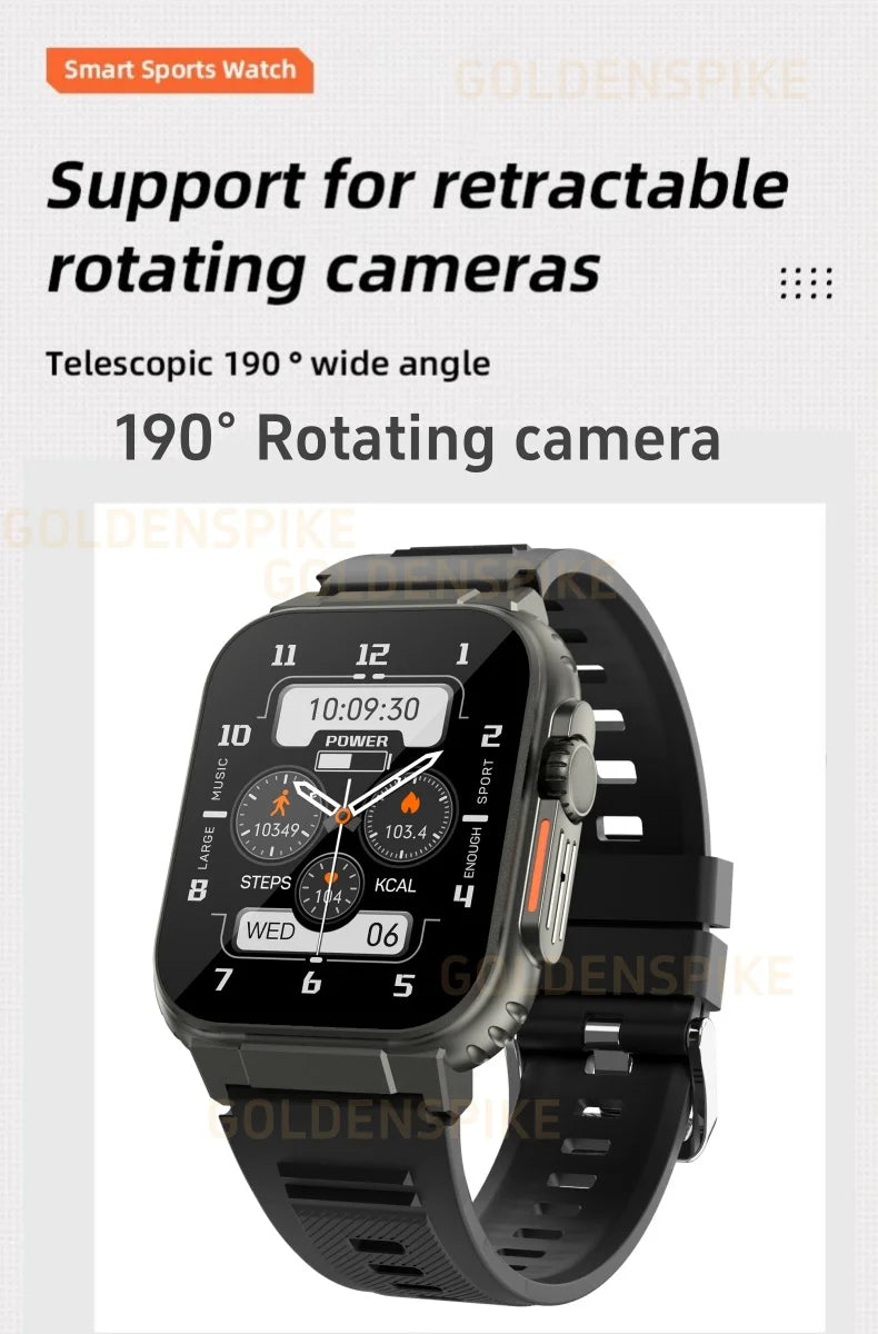 Smartwatch S9 Ultra 4G LTE Android9.0 Watch 2.2 inch build in camera - GPS WIFI SIM