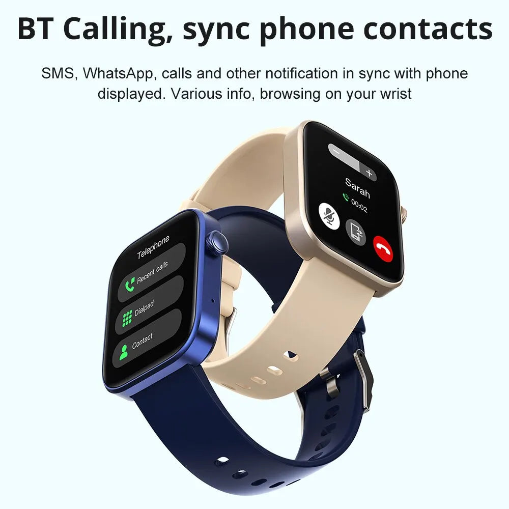 COLMI P71 Smartwatch touch screen 1.9 inch 4-5 days battery life