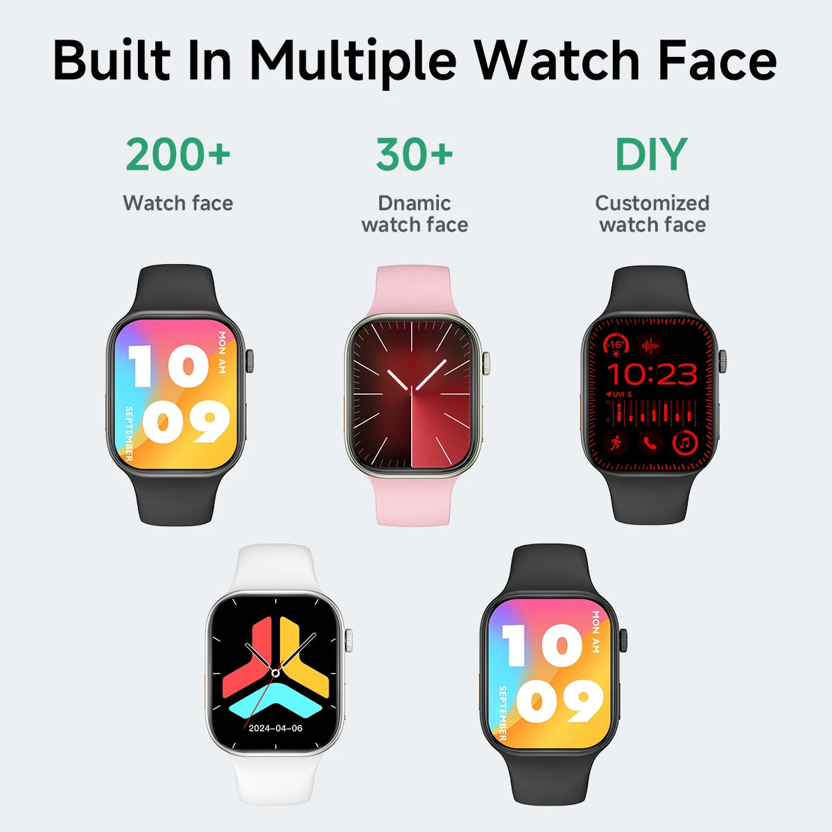 NEW Smartwatch 1.83"HD Screen Sleep & Health Monitoring Bluetooth Call Multi-Sport Modes