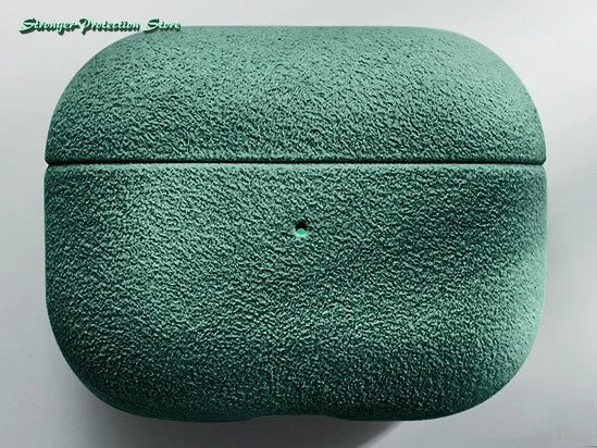 Luxury Suede AirPods Case – Elegant & Protective Design