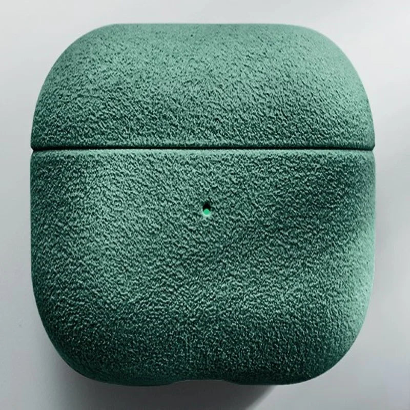 Luxury Suede AirPods Case – Elegant & Protective Design