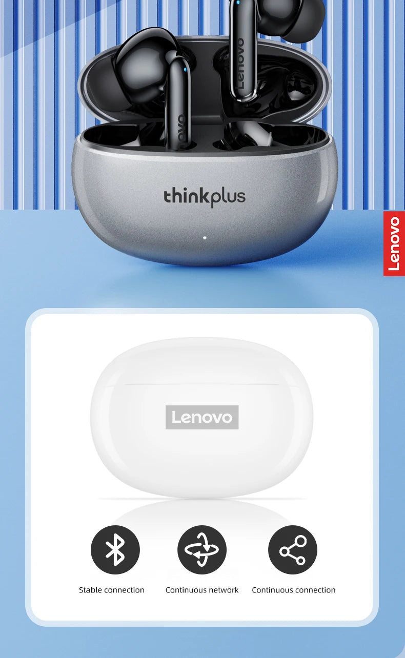 Lenovo XT88 Wireless Earbuds – HiFi Sound & Noise Reduction