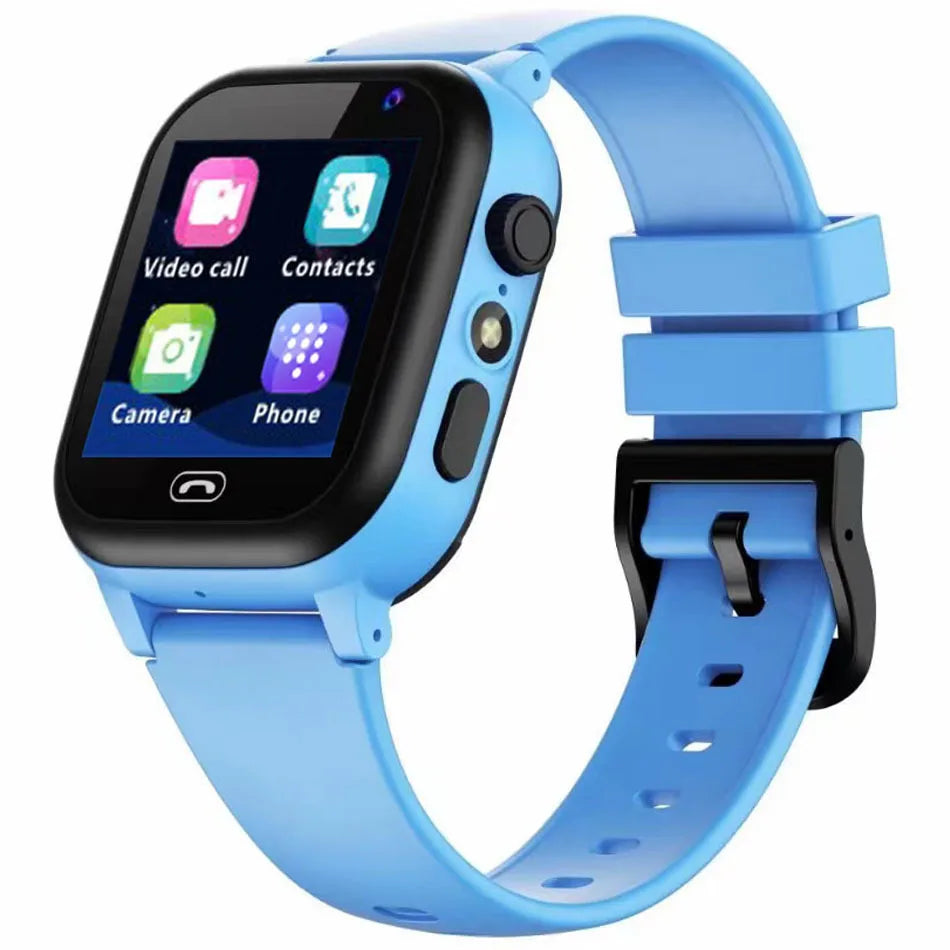 Kids 4G Smart Watch SOS GPS Location Voice Call Sim Card Child Smart Watch Camera Waterproof Watch For Boys Girl Present