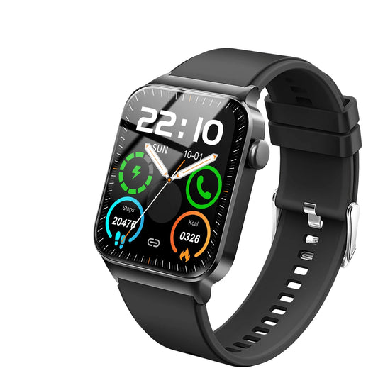 T50 Fitness Tracker Smartwatch | 100+ Sport Modes I Waterproof | 1.85" Ultra Thin + Heart Rate/Sleep Monitor (Answer Call)