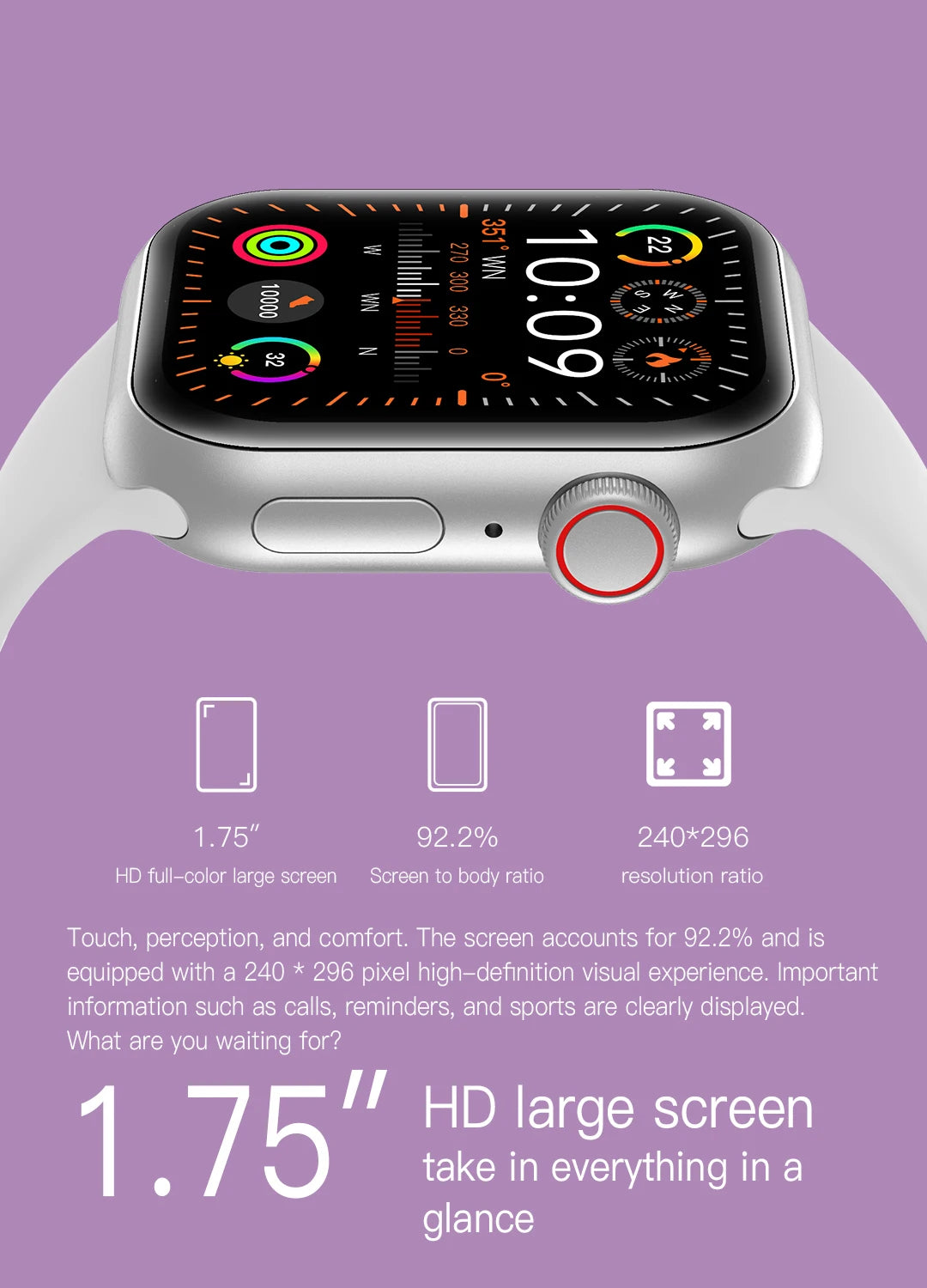 Smart Watch for Women Calorie Counting Sport Watch