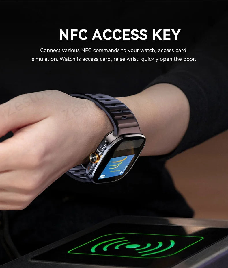 New M99 5G Cellular Version Smartwatch 2.4inch Amoled Larger Screen Rotary Camera Sim Card Slot WIFI